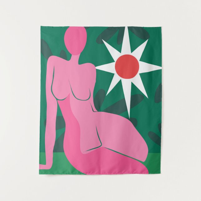 Pink Reverie Tapestry (Front)