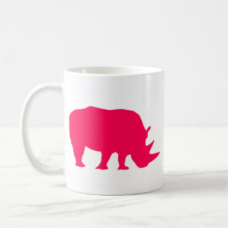 Pink Rhino Coffee Mug