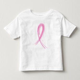 Pink Ribbon 2 Breast Cancer Toddler T-Shirt