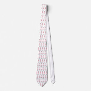 Pink Ribbon 3 Tie