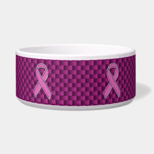 Pink Ribbon Awareness Fuchsia Carbon Fibre