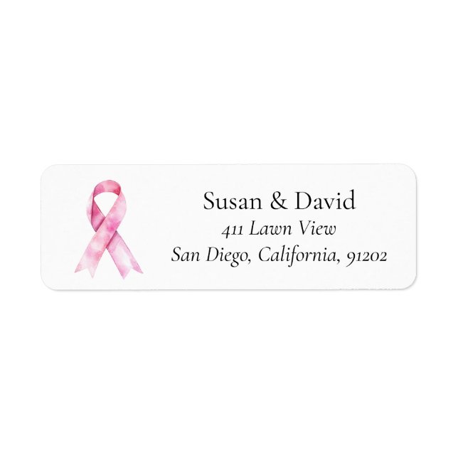 Pink Ribbon Awareness Support & Cause (Front)