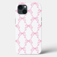 Pink Ribbon Bow Trellis