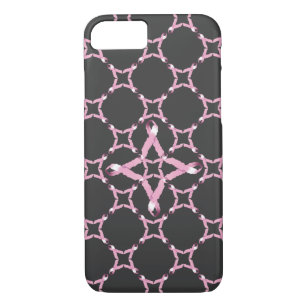 Pink Ribbon Breast Cancer Awareness iPhone 8/7 Case
