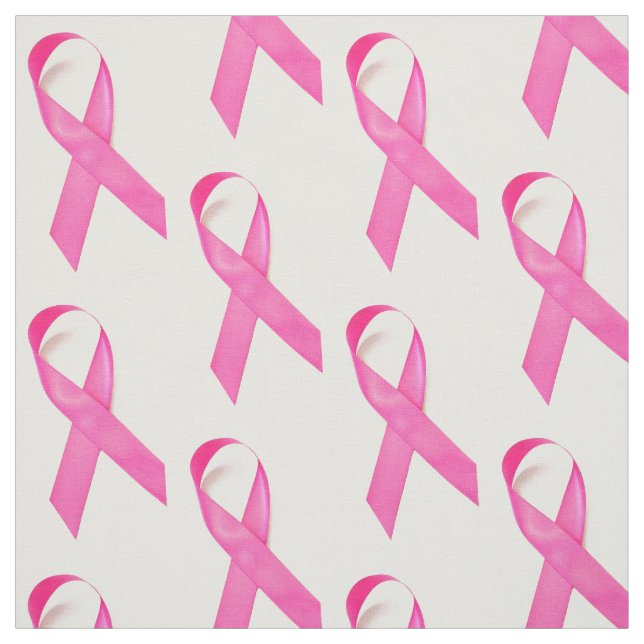 Pink Ribbon Breast Cancer Awareness Fabric (Swatch)