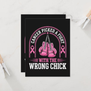 Pink Ribbon Breast Cancer Awareness Pink Fight Invitation