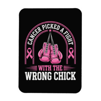 Pink Ribbon Breast Cancer Awareness Pink Fight Magnet