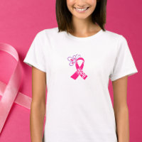 Pink Ribbon Breast Cancer Awareness T-Shirt