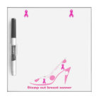 Pink Ribbon Breast Cancer High Heel