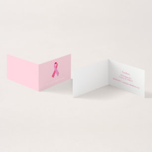 Pink Ribbon Business Card