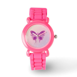 PINK RIBBON BUTTERFLY WATCH