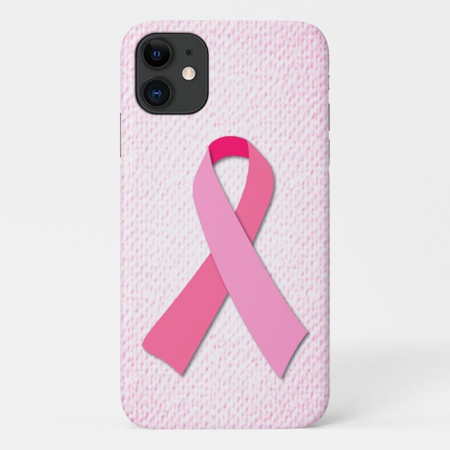 Pink Ribbon Case-Mate iPhone Case (Back)