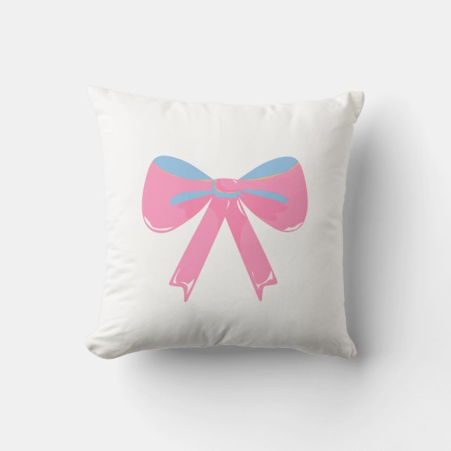 Pink Ribbon  Cushion (Front)