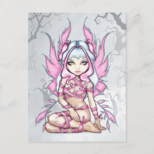 "Pink Ribbon Fairy" Postcard