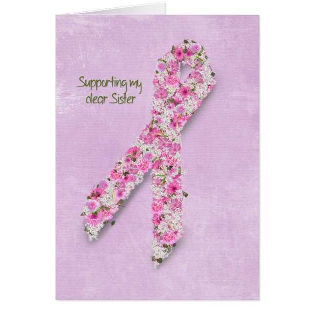 Pink Ribbon for Sister (Front)