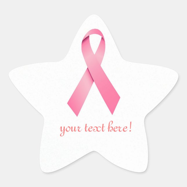 Pink Ribbon Fund Raiser Stickers (Front)