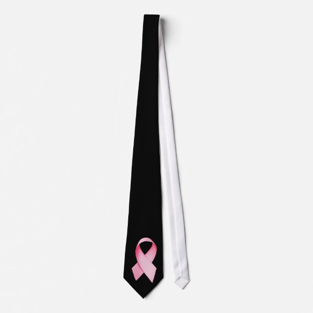Pink Ribbon in Black Tie (Front)