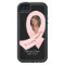 Pink Ribbon In Memory Of Photo Template