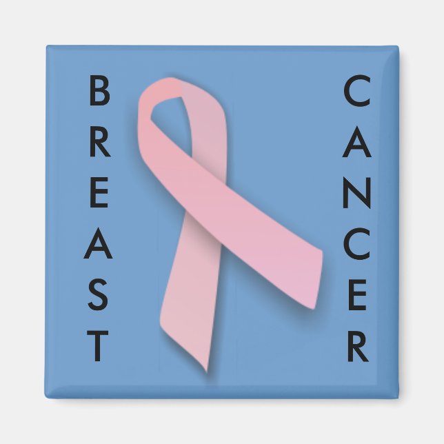 Pink Ribbon - magnet (Front)