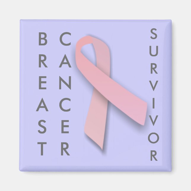 Pink Ribbon - magnet (Front)