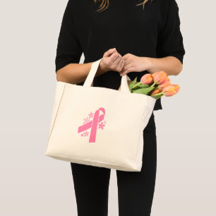 Pink Ribbon Mini Tote Bag