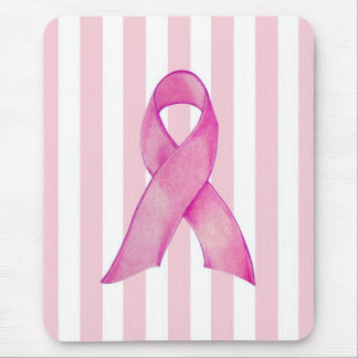 Pink Ribbon Mouse Mat