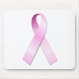 Pink Ribbon Mouse Mat