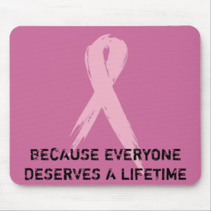 Pink Ribbon Mousepad