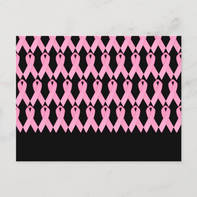 Pink Ribbon Postcard (Front)