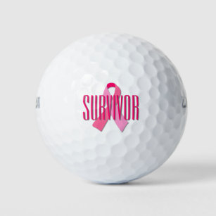 Pink Ribbon Survivor Golf Balls