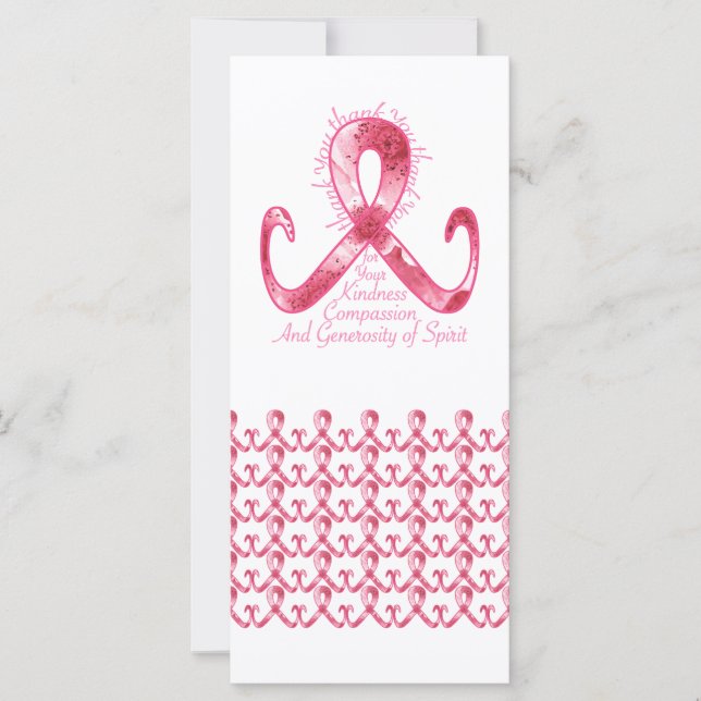 Pink Ribbon Thank You (Front)