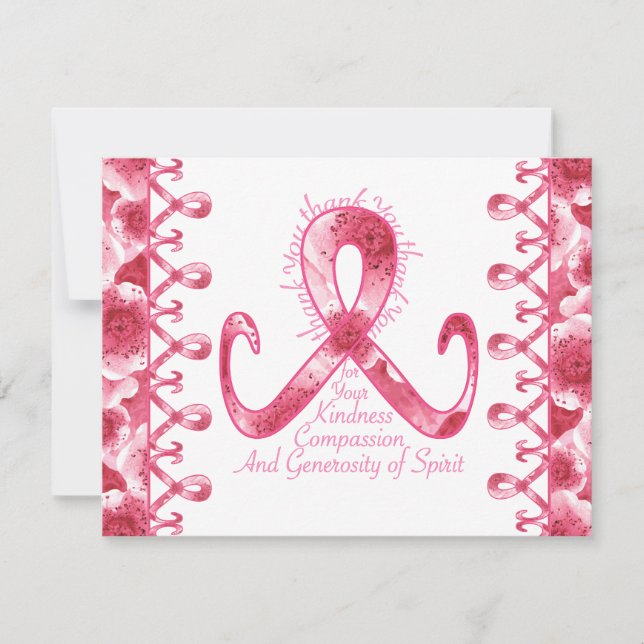 Pink Ribbon Thank You (Front)