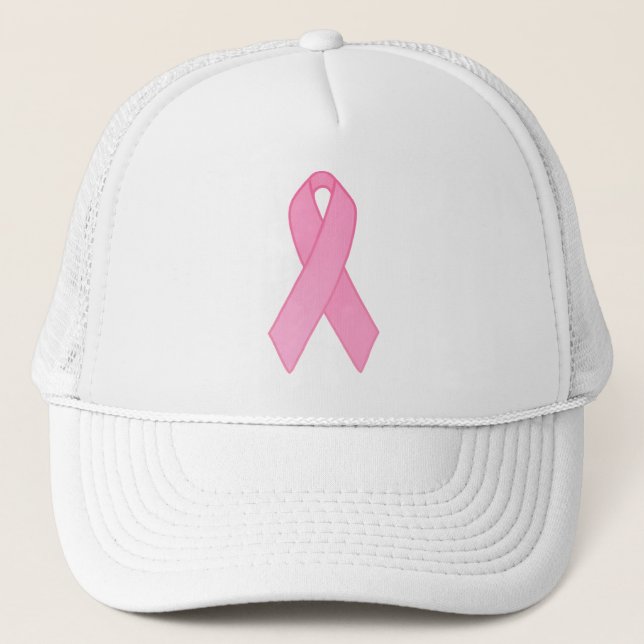Pink Ribbon Trucker Hat (Front)