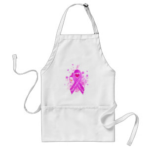 Pink Ribbon Vintage Standard Apron