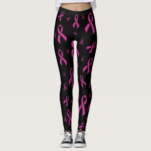 Pink Ribbons...Breast Cancer Leggings