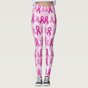 Pink Ribbons...Breast Cancer Leggings