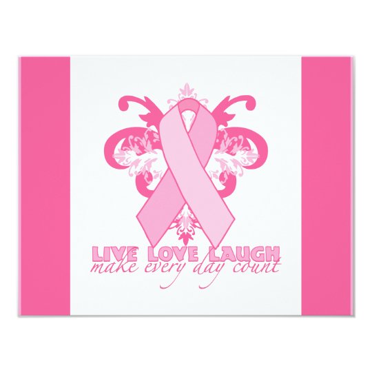 Pink Ribbons Every Day Card