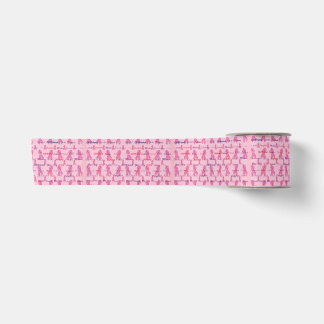 Pink Ribbons for Cancer Awareness Satin Ribbon
