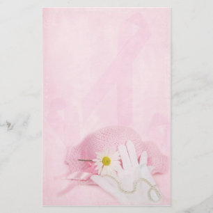 Pink Ribbons Stationery