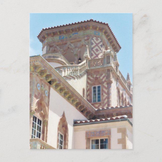 Pink Ringling Postcard (Front)