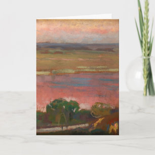 Pink River   Jan Stanisławski Card