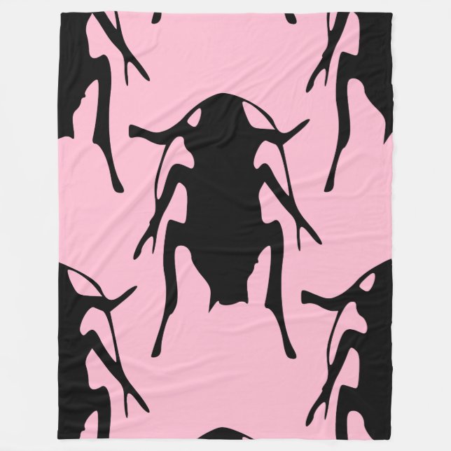 pink roaches blanket (Front)