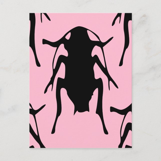 Pink Roaches Postcard (Front)