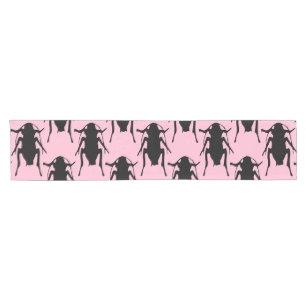 pink roaches tablerunner table runner