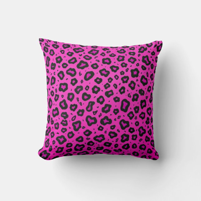 Pink rock girafe cushion (Front)