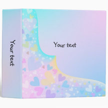 Pink romantic hearts design