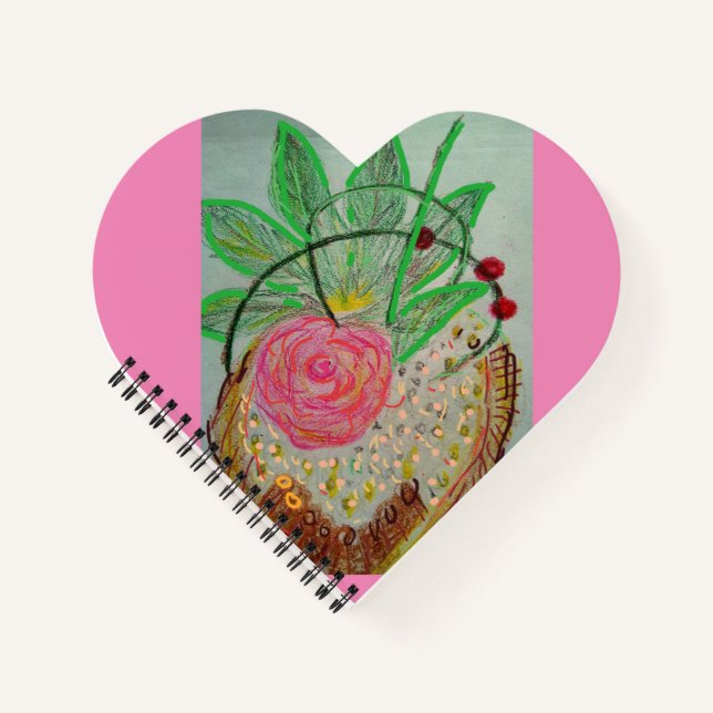 Pink Rosa Notebook (Front)