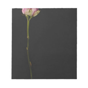 Pink rose 3 notepad