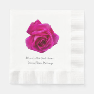 Pink Rose #5 Napkin