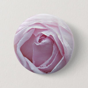 Pink Rose 6 Cm Round Badge